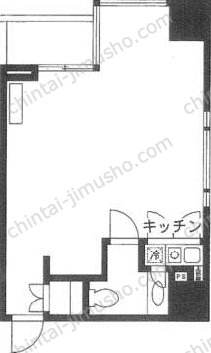 ビュロー新橋の間取図