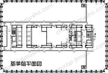 新宿センタービル／+OURS新宿の間取図