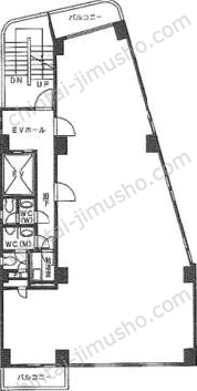 岡埜ビルの間取図
