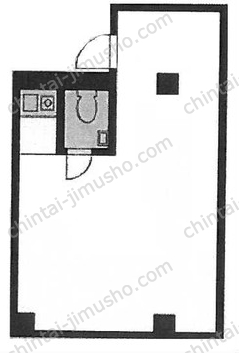 AKASAKA 8 BLDG.／赤坂8ビル2階の間取図