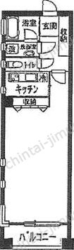 月村マンションNo.29の間取図