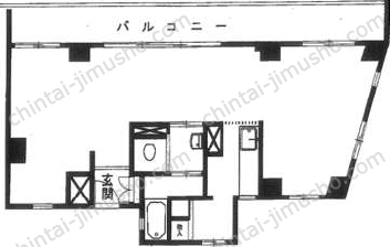 南平台アジアマンションの間取図