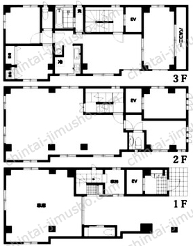 マルチノックスビル一棟の間取図