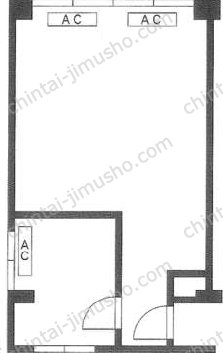 仙石山アネックスの間取図