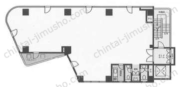 久月神田ビル8Fの間取図