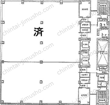 日比谷ダイビルの間取図
