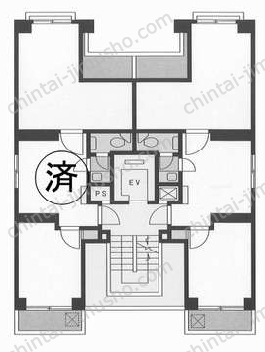 新宿ガーデンビルの間取図