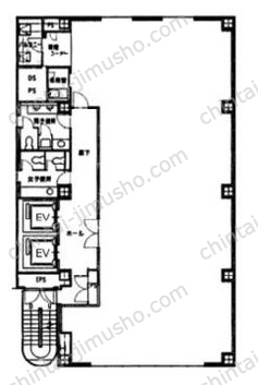 新秋葉原ビル7階の間取図