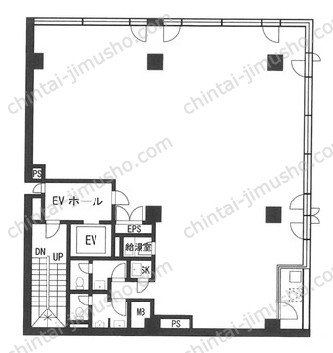 五反田ASビル4Fの間取図