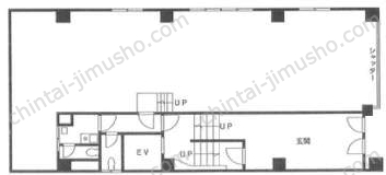 東新宿ASKビルの間取図