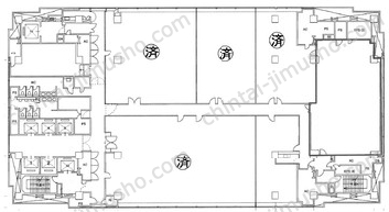 大成大手町ビルの間取図