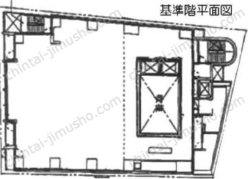 ストリーム市ヶ谷6階の間取図