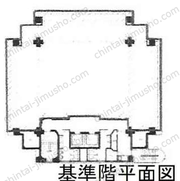 いちご西参道ビルB1階の間取図