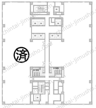 浜離宮パークサイドプレイス14Fの間取図