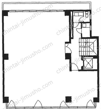 オフィス22の間取図