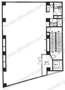 K.U.ビルの間取図