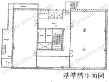 全国旅館会館の間取図