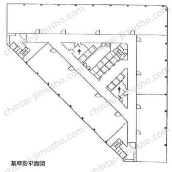 新宿第一生命ビルの間取図