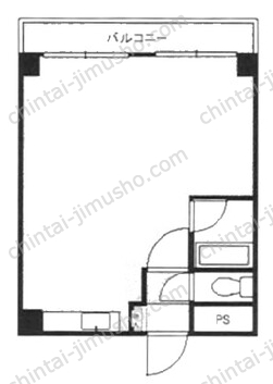 ヴァンドーム五反田2Fの間取図