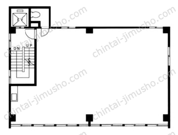 髙遠ビル3Fの間取図