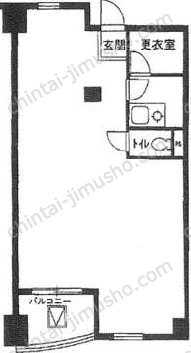 エバーグレイス本町2階の間取図