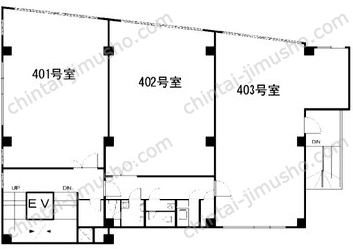 大興ビルの間取図