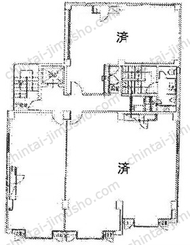 麹町アネックスの間取図