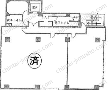 セキサクビル4階の間取図