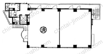 28山京ビル／ハローオフィス池袋の間取図