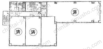 第四文成ビルの間取図