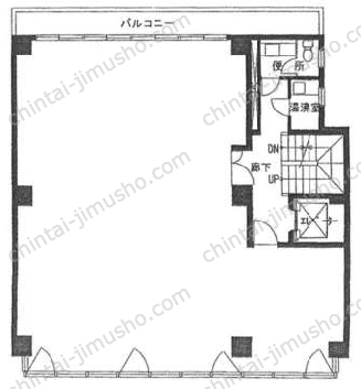 オフィス22の間取図