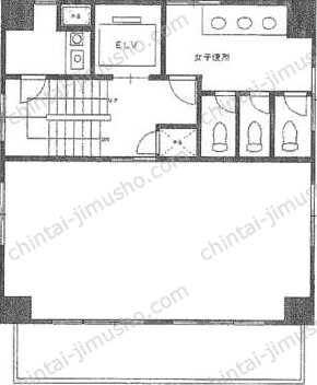 喜助新神田ビルの間取図