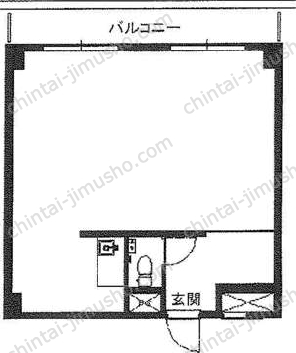 第5スカイビルの間取図