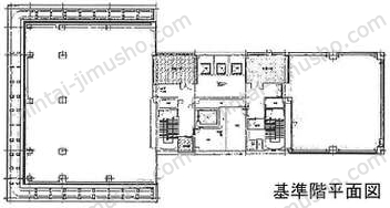 兜町第1平和ビルの間取図