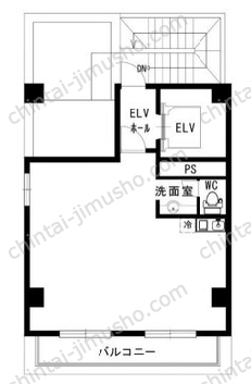 SK美土代町ビル9階の間取図