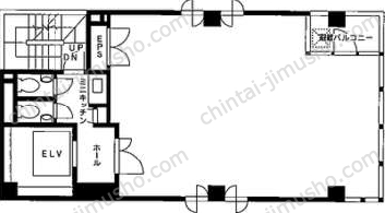 茅場町2丁目ビルの間取図