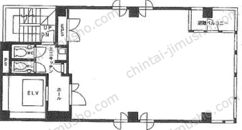 茅場町2丁目ビルの間取図