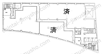 トーシンビルの間取図