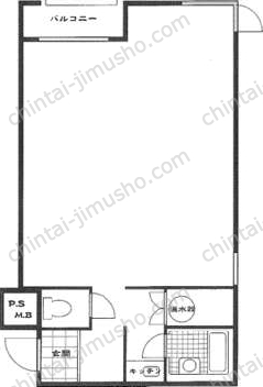 ノア道玄坂の間取図