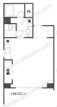 第2カツマタビル／カツマタパールマンションの間取図