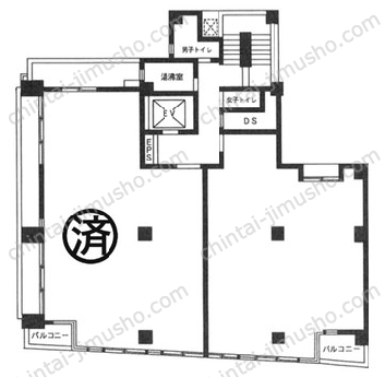 HR・NET日本橋ビルの間取図