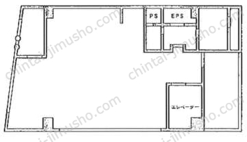 ホマレヤビル9階の間取図