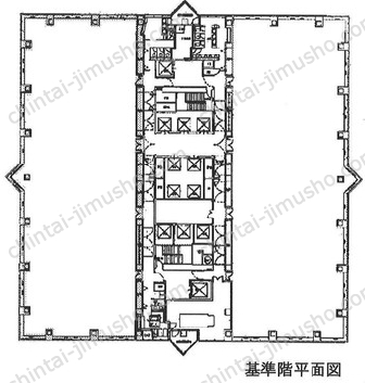 西新宿三井ビルディングの間取図