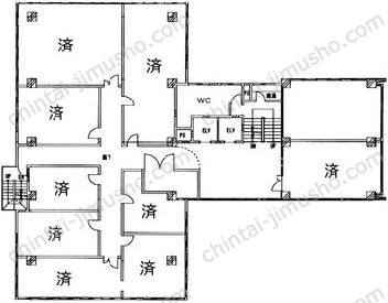 第3東ビルの間取図