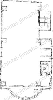 SANWA青山Bldg8階の間取図