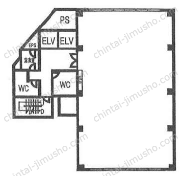 グランバレー三崎町の間取図