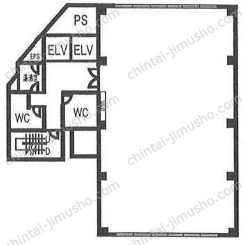 グランバレー三崎町の間取図