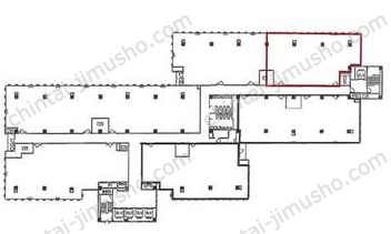 田町きよたビル7Fの間取図