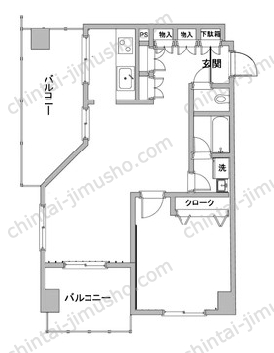 SAMビルの間取図