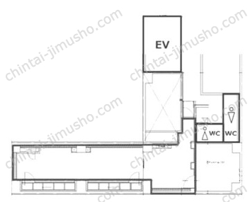 ユニゾ蛎殻町北島ビルB1Fの間取図